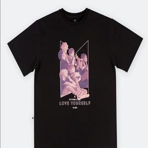 BTS – T-SHIRT [BLACK_AW] - Love Yourself Tour.